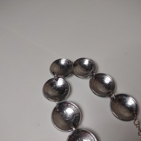 Very Awesome Canada 1 Cent Bracelet - Picture 8 of 10